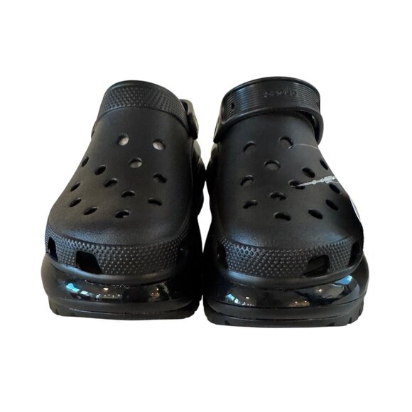 Crocs Classic Mega Crush Clog Unisex M5/W7 Black Lightweight Durable Platform Sh - Picture 9 of 15